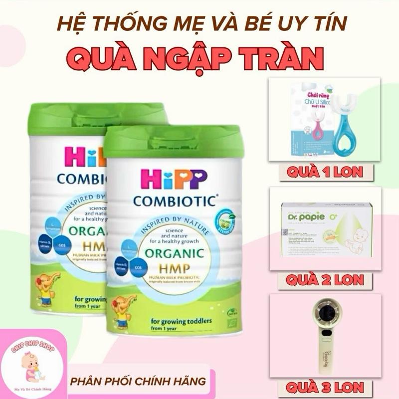 Combo 2 Lon Sữa HiPP Organic Combiotic Số 1/2/3 (800g) – Hàng Chuẩn Nội Địa Đức